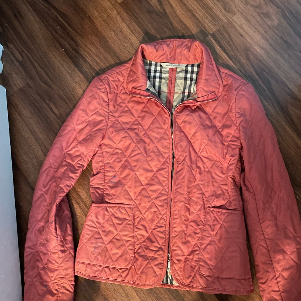 Classic Burberry Quilted Jacket